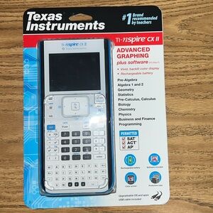 NWT Texas Instruments TI-Nspire CX II - Color Graphing Calculator